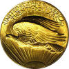 1907 Ultra High Relief Saint Gaudens Double Eagle Reverse